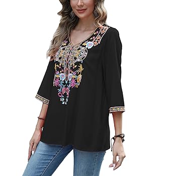 トップス orgue Flower embroidery blouse 即日発送］orgue Flower embroidery blouse - メルカリ